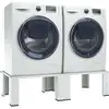 Image de vidaXL Support double pour lave-linge et sèche-linge blanc