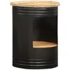 Image de Table Basse 43x55 Cm Bois De Manguier Solide