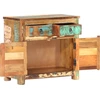 Image de vidaXL Buffet 70x35x65 cm Vieux bois massif