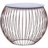 Image de Furniture Limited - Table Basse Doré Ø 51 Cm