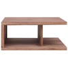 Image de vidaXL Table basse 70 x 70 x 30 cm en teck massif