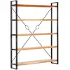 Image de Vidaxl - Bibliothèque À 5 Niveaux 140x30x180 Cm Bois D'Acacia Solide