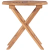 Image de vidaXL Table de jardin pliante 45x45x45 cm bois massif teck