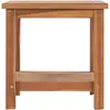Image de vidaXL Table basse 45x45x45 cm bois massif teck