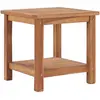 Image de Table Basse 45x45x45 Cm Bois De Teck Solide