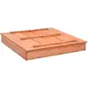 Image de Bac À Sable Bois De Sapin 95x90x15 Cm - Vidaxl