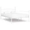 Image de Vidaxl - Cadre De Lit Sans Matelas Avec Sommier À Lattes Métal 140x200cm
