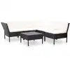 Image de Furniture Limited - Salon De Jardin 6 Pcs Avec Coussins Résine