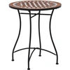 Image de vidaXL 3-tlg. Ensemble de bistrots en mosaïque de céramique en terre cuite