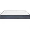 Image de vidaXL VidaXL Matelas Boxspring - blanc et gris foncé - 200 x 160 x 20 cm