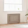 Image de Vidaxl - Couverture Du Radiateur Brun Dans Diverses Dimensions Mdf Taille : 112x19x81 Cm
