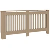 Image de vidaXL Habillage de radiateur 172x19x81 cm MDF