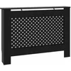 Image de Cache-radiateur Noir 112x19x81 Cm Mdf