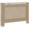 Image de vidaXL Habillage de radiateur 112x19x81,5 cm MDF