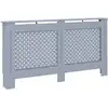 Image de vidaXL Habillage de radiateur anthracite 152x19x81,5 cm MDF