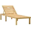 Image de Vidaxl - Chaise Longue Bois De Pin Imprégné