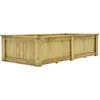 Image de Vidaxl - Jardinière Surélevée 196x100x50 Cm Bois De Pin Imprégné