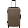 Image de vidaXL Ensemble de trolleys à coque dure 3 pcs. Brun ABS