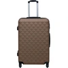 Image de vidaXL Ensemble de trolleys à coque dure 2 pcs. Brun ABS
