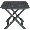 Image de Ensemble De Bistro Pliable 3 Pcs Plastique Anthracite Vidaxl