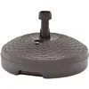 Image de Socle De Parasol Rempli De Sable/d'eau 20 L Plastique Rotin Vidaxl