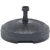 Image de vidaXL Pied de parasol sable/eau 20L anthracite plastique rotin