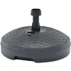 Image de Socle De Parasol Rempli De Sable/d'eau 20 L Plastique Rotin Vidaxl