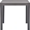 Image de vidaXL Table de jardin moka 78 x 78 x 72 cm plastique