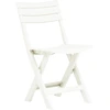 Image de vidaXL Chaises de jardin pliantes 2 pcs. Plastique blanc