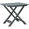 Image de Vidaxl - Table Pliable De Jardin Vert 79x72x70 Cm Plastique