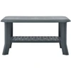Image de vidaXL Table basse verte 90 x 60 x 46 cm plastique
