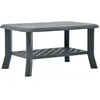 Image de Table Basse Vert 90x60x46 Cm Plastique Vidaxl