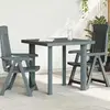 Image de vidaXL Table de jardin vert 80x75x72 cm plastique