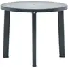 Image de Vidaxl - Table De Jardin Vert 89 Cm Plastique