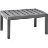 Image de Vidaxl - Table De Jardin Moka 78x55x38 Cm Plastique