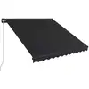 Image de vidaXL Store rétractable manuel 350 x 250 cm Anthracite