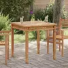 Image de vidaXL Table de jardin à manger 80x80x80 cm en teck massif