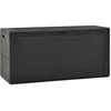 Image de Boîte De Rangement De Jardin Anthracite 116x44x55 Cm Vidaxl