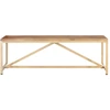 Image de vidaXL Table basse 120x60x40 cm en bois massif