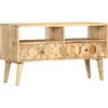 Image de Vidaxl Meuble Tv 90x30x50 Cm Bois De Manguier Solide