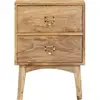 Image de Table De Chevet 40x35x55 Cm Bois De Manguier Solide Vidaxl