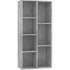 Image de Vidaxl Book Cabinet Concrete Grey 50x25x106 Cm Engineered Wood