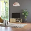 Image de Vidaxl - Meuble Tv Chêne Sonoma 120x34x37 Cm Bois D'Ingénierie