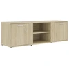 Image de vidaXL Armoire TV Chêne Sonoma 120x34x37 cm Bois composite
