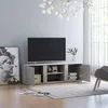 Image de Meuble Tv Gris Béton 120x34x37 Cm Aggloméré