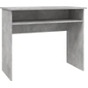 Image de vidaXL Bureau gris béton 90x50x74 cm Bois composite