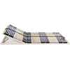 Image de vidaXL Sommier à lattes 2 pcs. avec 42 lattes 7 zones 80x200 cm