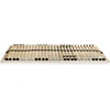 Image de vidaXL Sommier à lattes 2 pcs. avec 28 lattes 7 zones 90x200 cm