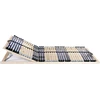 Image de vidaXL Sommier à lattes 2 pcs. avec 42 lattes 7 zones 90x200 cm