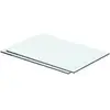 Image de Panneaux D'Étagère 2 Pcs Verre Transparent 40 X 20 Cm Vidaxl
